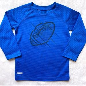 4T Boys’ Blue Athletic Long-Sleeve w/ Football